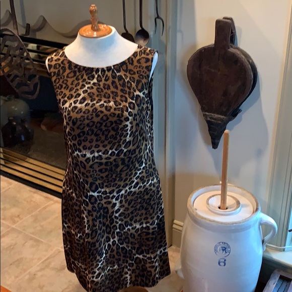 No Boundaries Animal Print Sleeveless Sheath Junior Large 11/13 - Picture 1 of 5